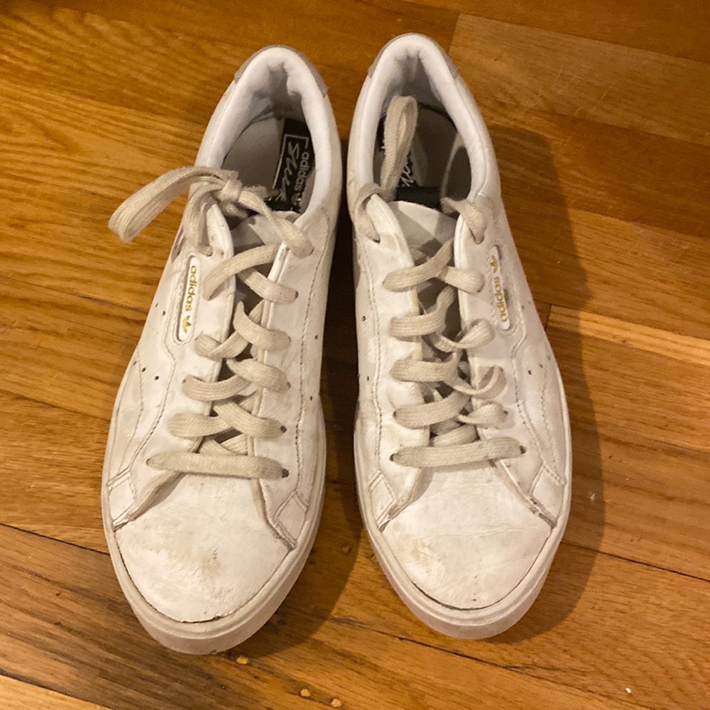 lightly worn adidas shoes
